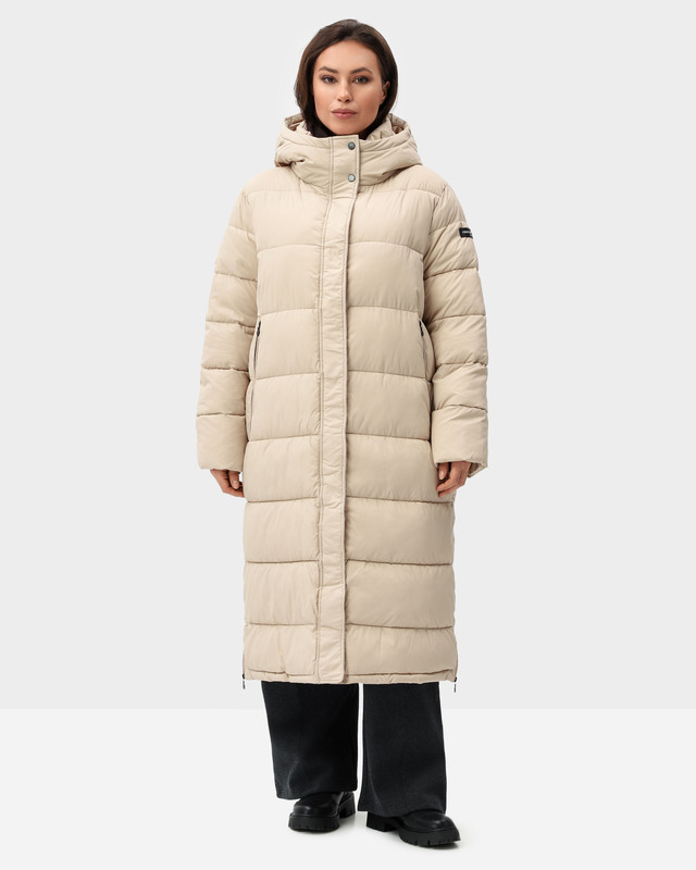 Пальто прямого кроя с утеплителем Thermolite