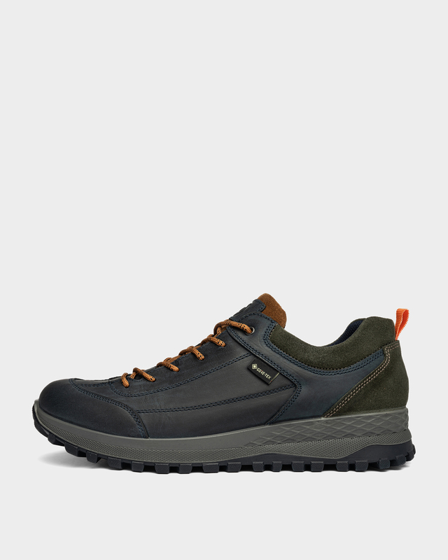 Полуботинки из нубука и замши с мембраной Gore-Tex