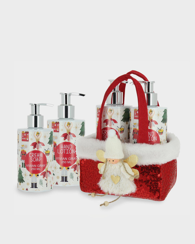 Набор новогодний Новогодняя фея жидкое мыло для рук и крем для рук 2х250 мл 2499₽