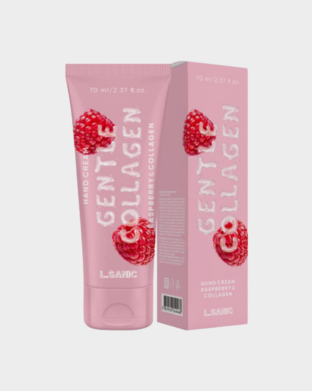Коллагеновый крем для рук с малиной, 70 мл