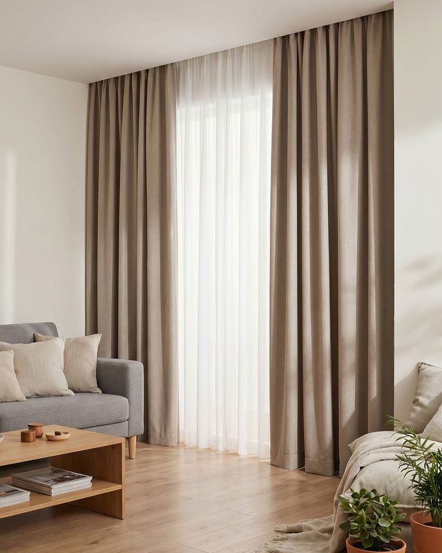 Комплект из двух штор блэкаут, 160х270 см