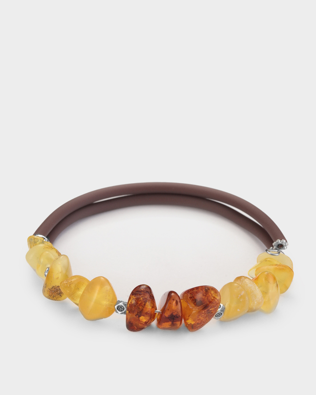 Браслет из натурального янтаря