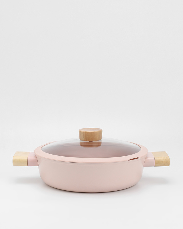 Жаровня Blossom со стеклянной крышкой, 24 см