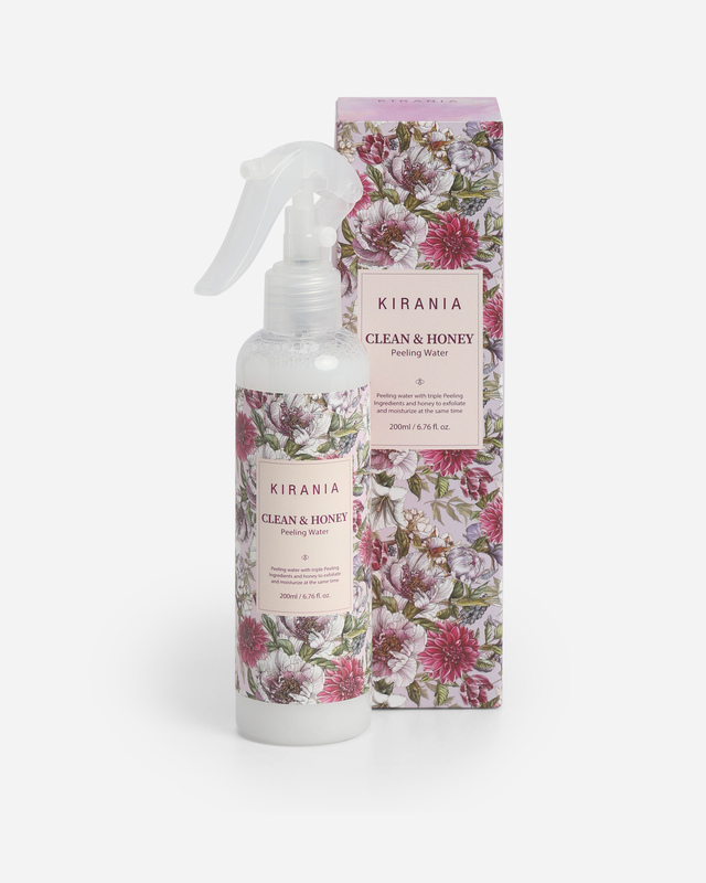 Отшелушивающий спрей-мист для тела с экстрактом меда, 200 мл