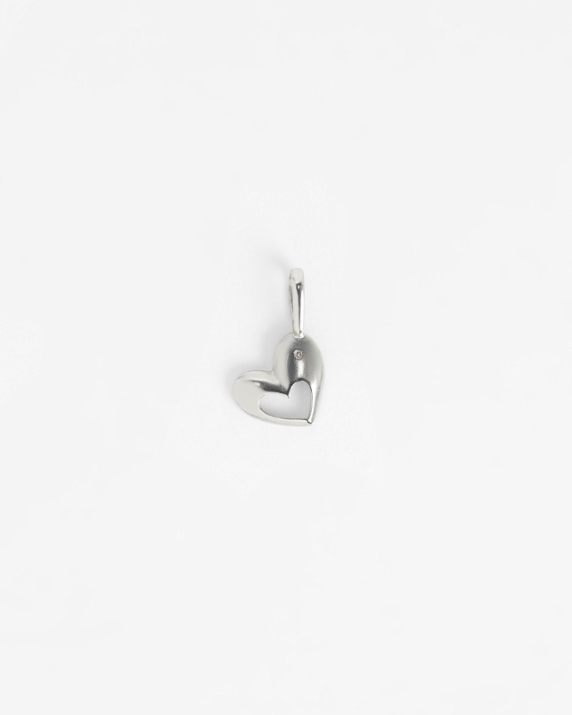 Серебряная подвеска &laquo;Сердце&raquo;