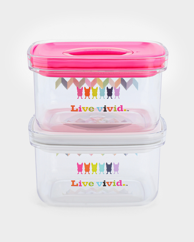 Набор из двух вакуумных контейнеров, 560 мл