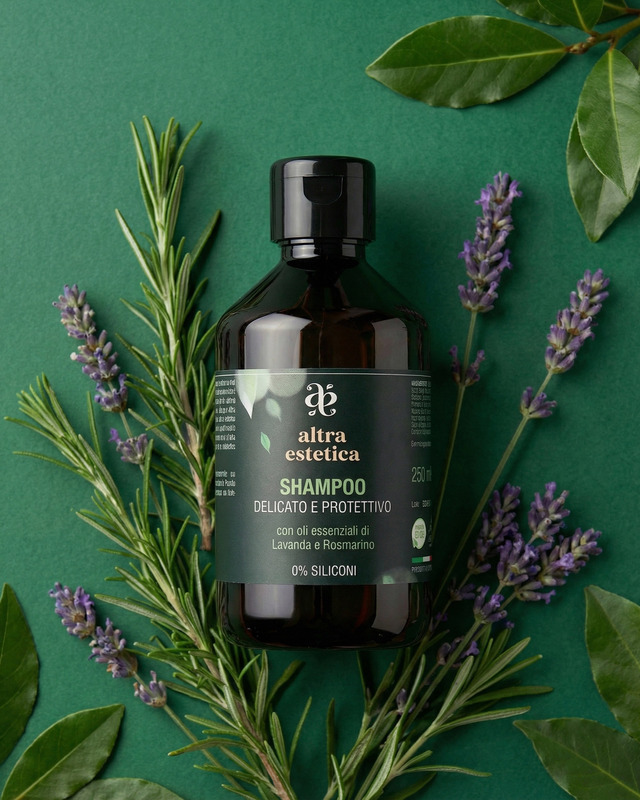 Шампунь для чувствительной кожи головы с лавандой и розмарином, 250 мл