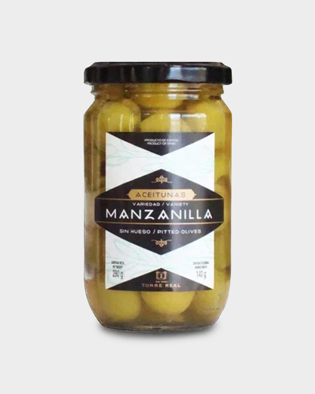 Оливки Manzanilla без косточек в оливковом маринаде, 280 г