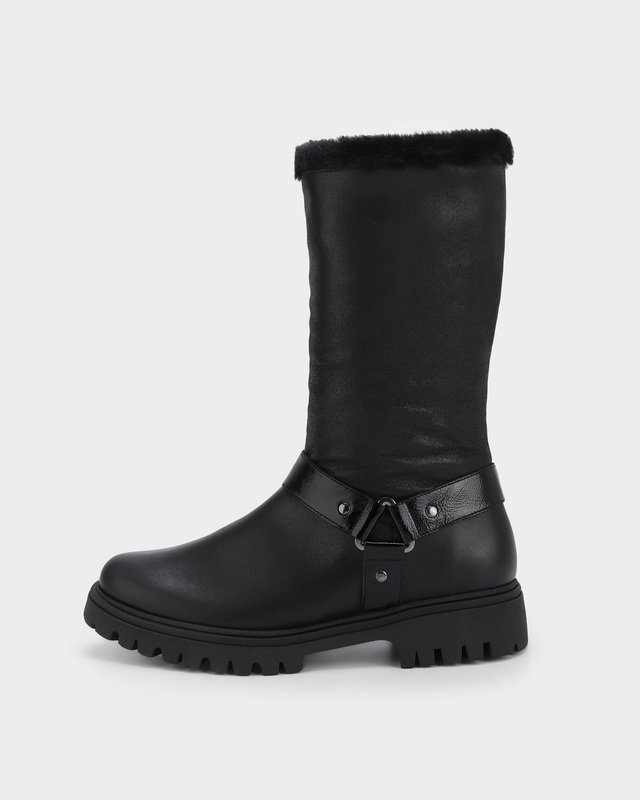 Полусапоги из натуральной кожи