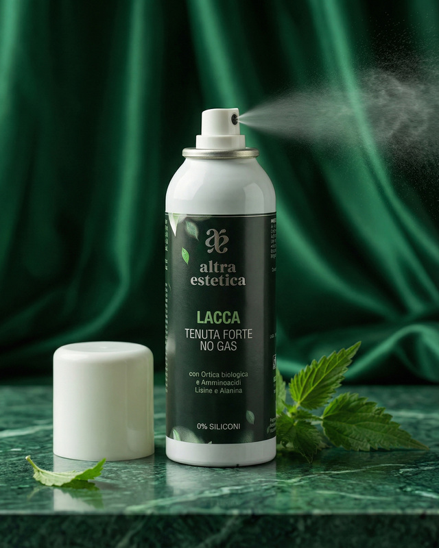 Лак для волос с экстрактом крапивы и аргановым маслом, 100 мл