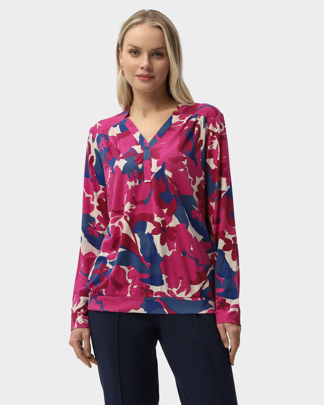 Блузка из хлопка и модала