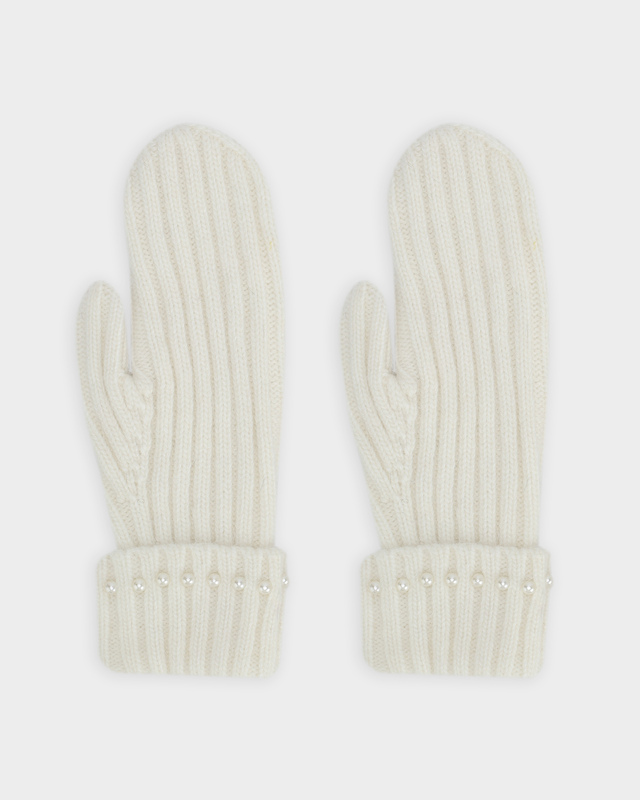 Теплые женские варежки