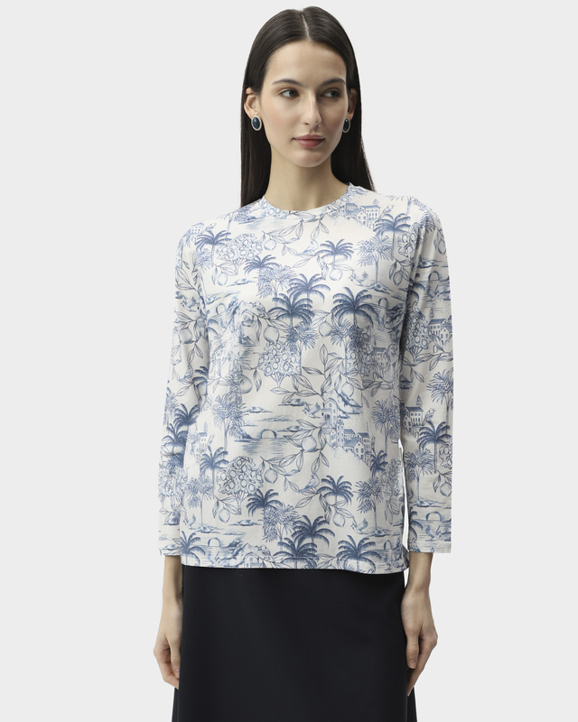 Пуловер из длинноволокнистого хлопка