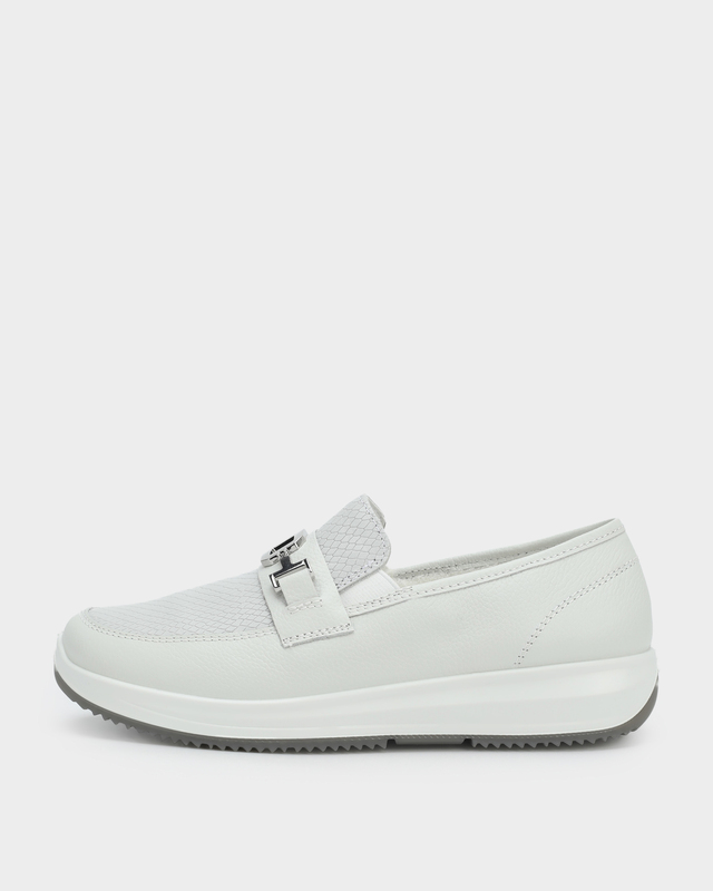 Лоферы увеличенной полноты из натуральной кожи с технологиями High Soft и Bamboo