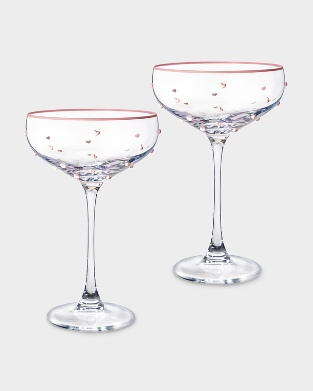 Премиальный набор из двух стеклянных креманок Sweety, 270 мл.