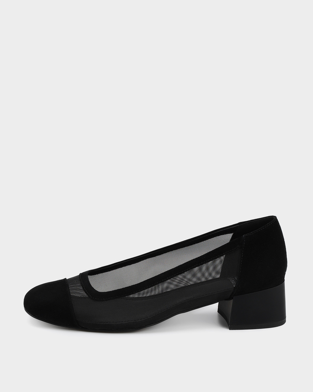 Туфли на устойчивом каблуке