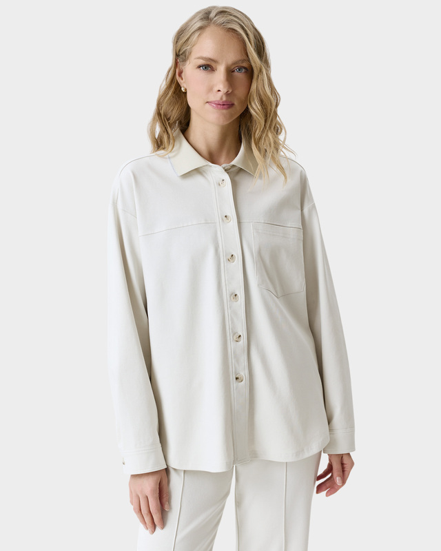 Жакет-рубашка свободного силуэта