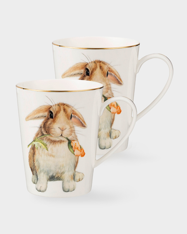 Набор из двух фарфоровых кружек Sense, по 450 мл