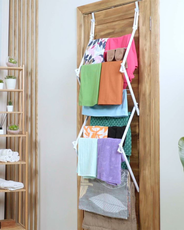 Навесная сушилка для вещей с креплениями