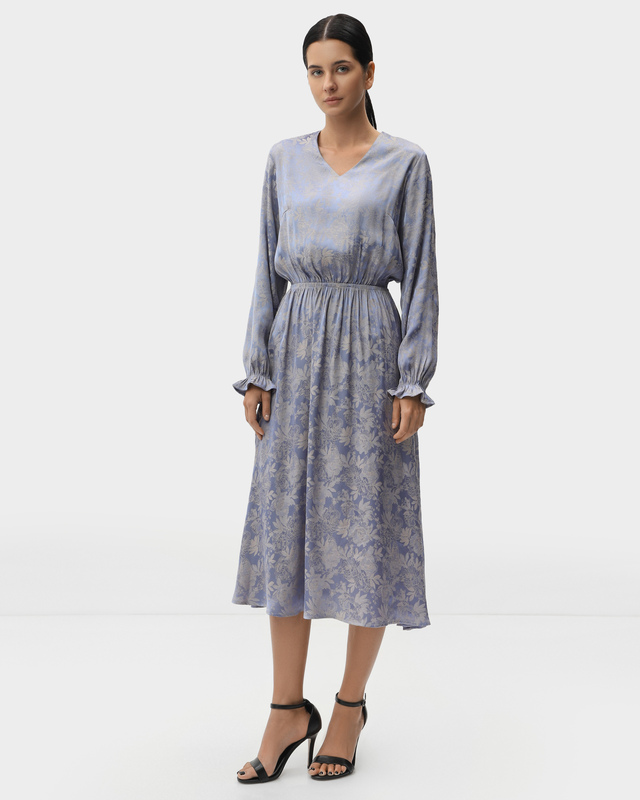 Платье с цветочным узором