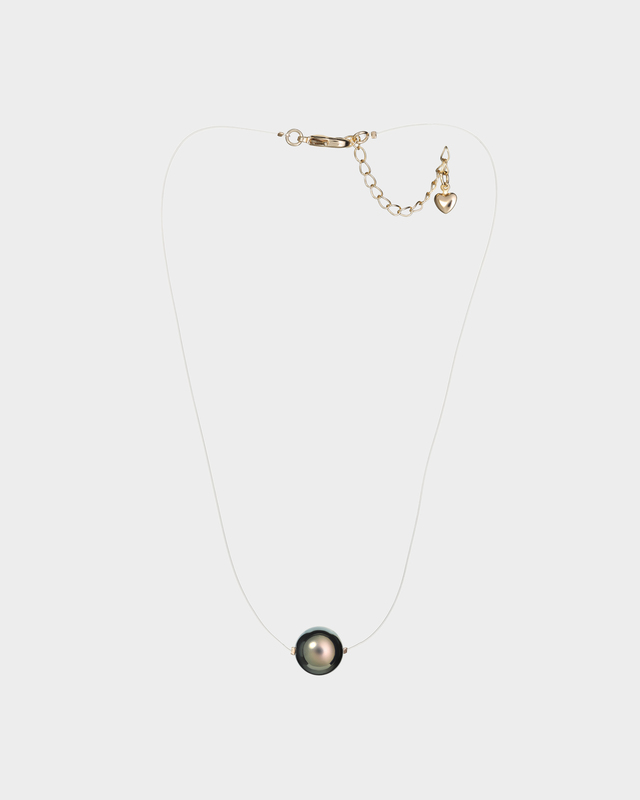 Колье-невидимка с жемчужиной Майорка
