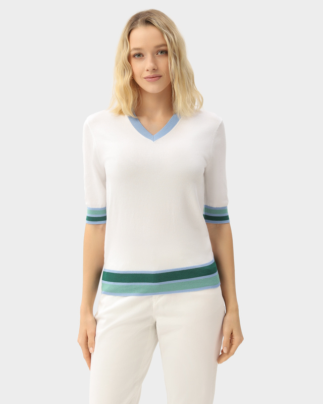 Пуловер с вискозой в составе