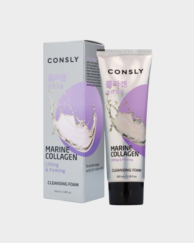 Укрепляющая кремовая пенка для умывания с морским коллагеном 100 мл 599₽