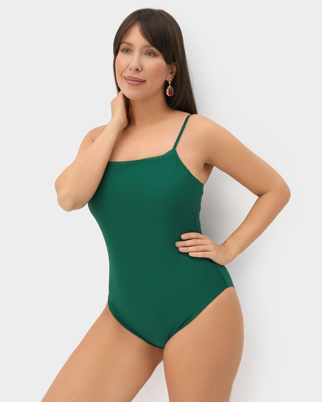 Слитный купальник с регулируемыми бретелями