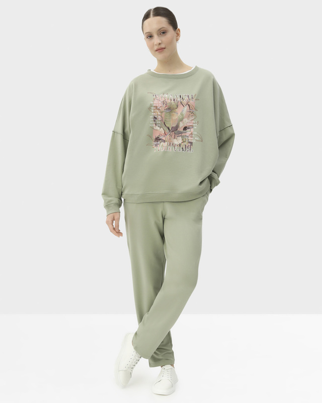 Брюки из эластичного хлопка