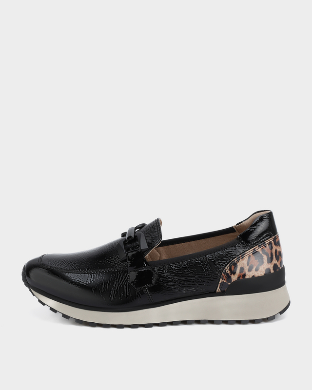 Лоферы из натуральной лаковой кожи со стелькой Airmotion