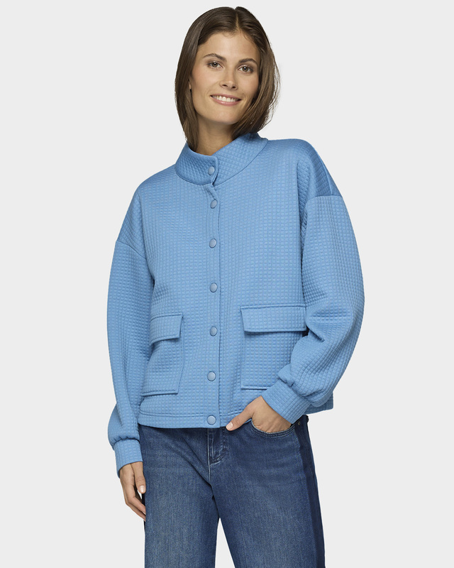 Куртка из жаккардового трикотажа