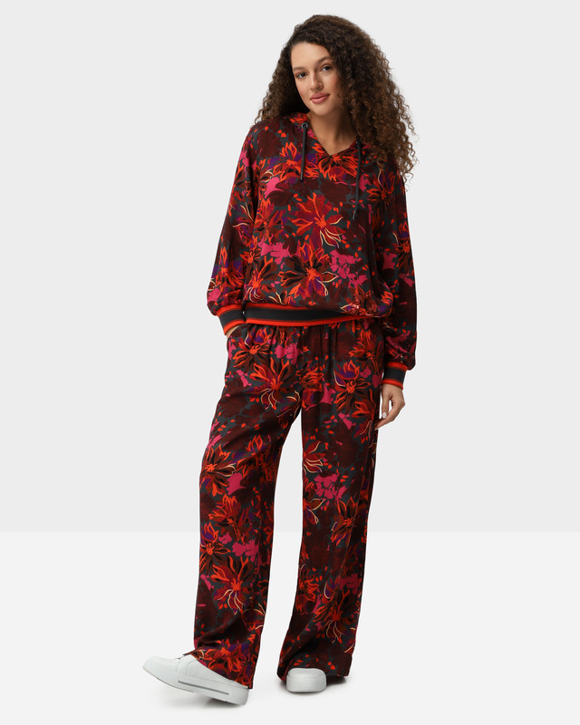 Брюки из 100% вискозы с принтом