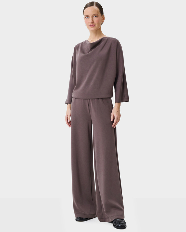 Трикотажные брюки с эластичным поясом