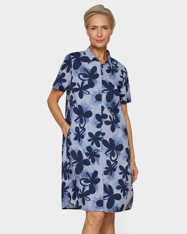 Хлопковое платье с принтом 13990₽