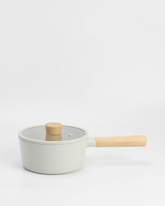 Ковш со стеклянной крышкой, 18 см (индукция)