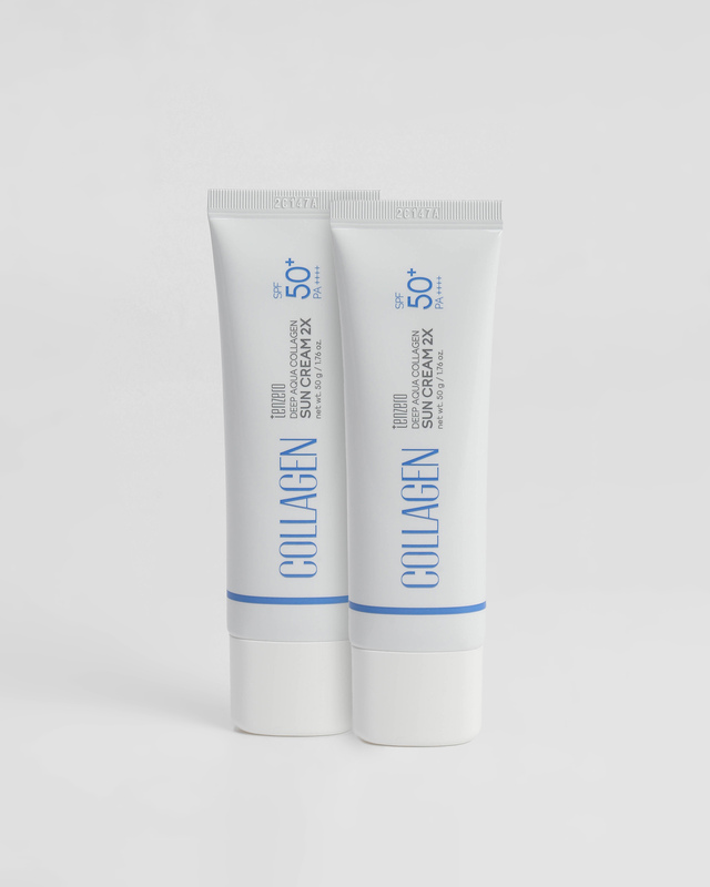 Увлажняющий солнцезащитный крем с коллагеном SPF 50PA 50 г х 2 шт 2499₽