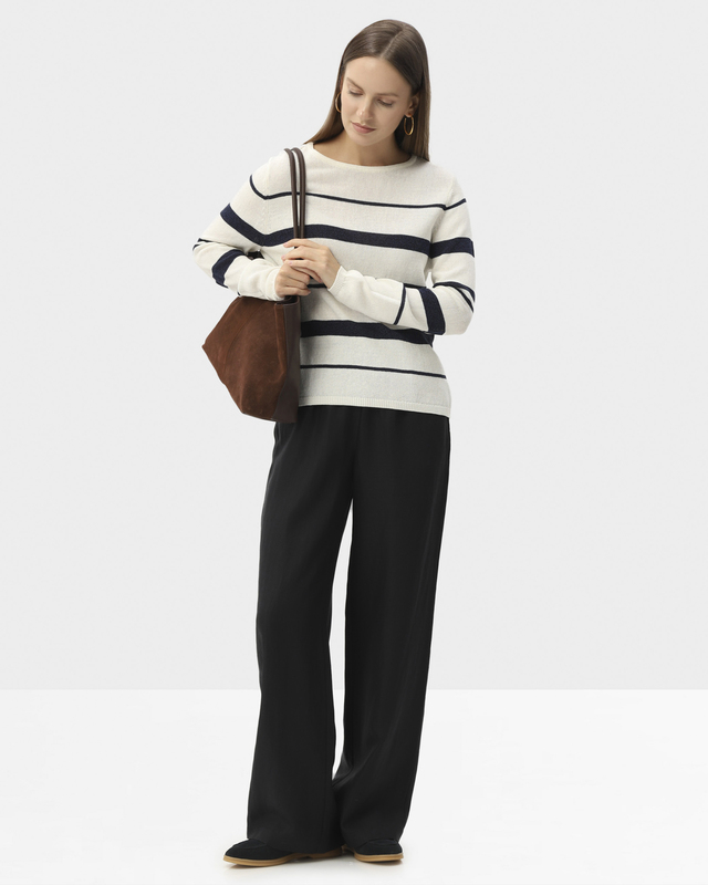 Брюки из натурального льна и тенсела