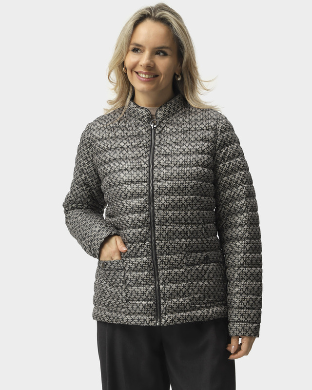 Двухсторонняя куртка прямого кроя