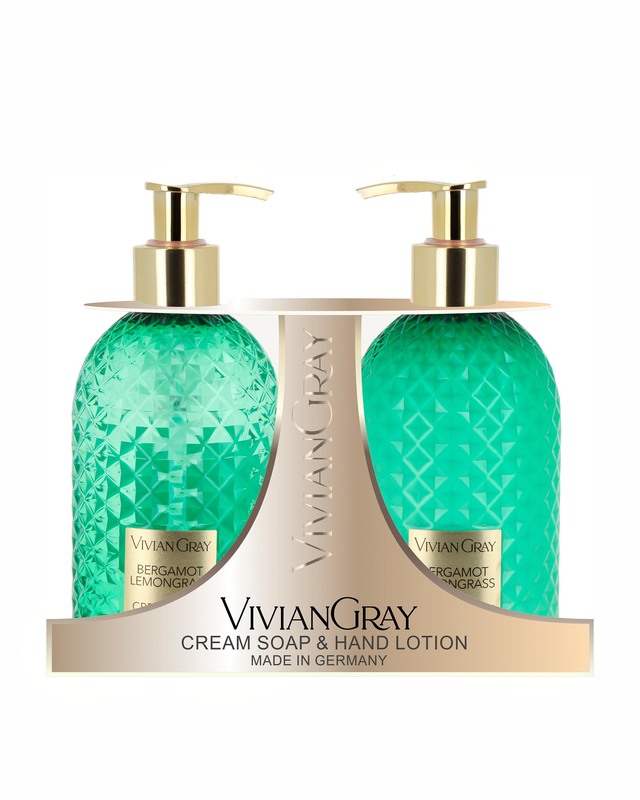 Набор Bergamot Lemongrass жидкое мыло для рук и крем для рук 2х300 мл 3499₽