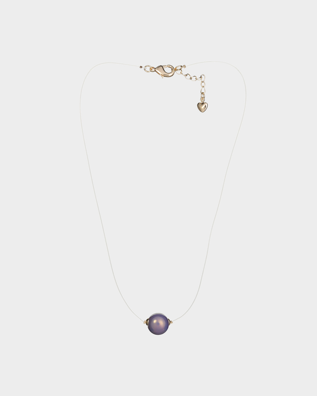 Колье-невидимка с жемчужиной Майорка