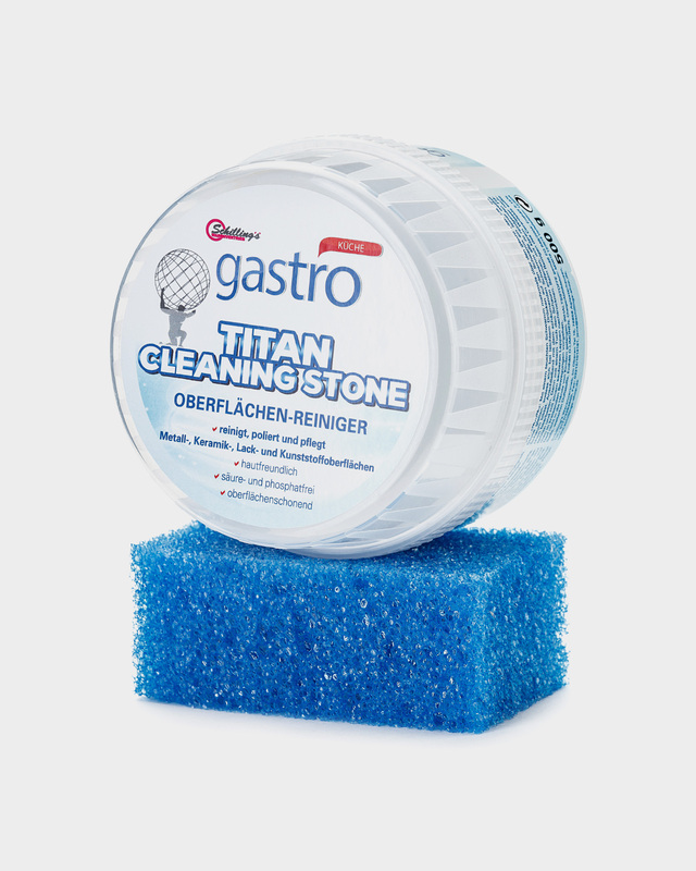 Универсальное чистящее средство Titan + губка