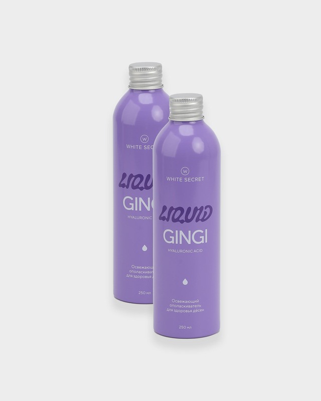Ополаскиватель Liquid Gingi освежающий для здоровья десен, 2 шт.