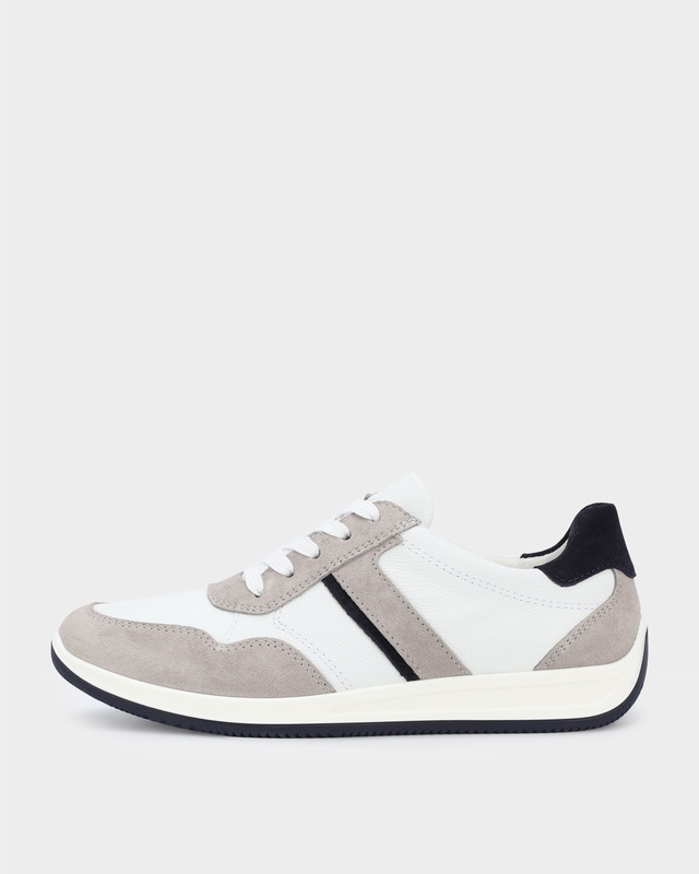 Мужские кроссовки увеличенной полноты из натуральной кожи с технологией High Soft