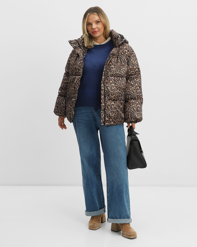 ジャケット・アウター Civarize leopard layered jkt Куртка со стежкой и леопардовым принтом Lilly Bennet 185777 купить