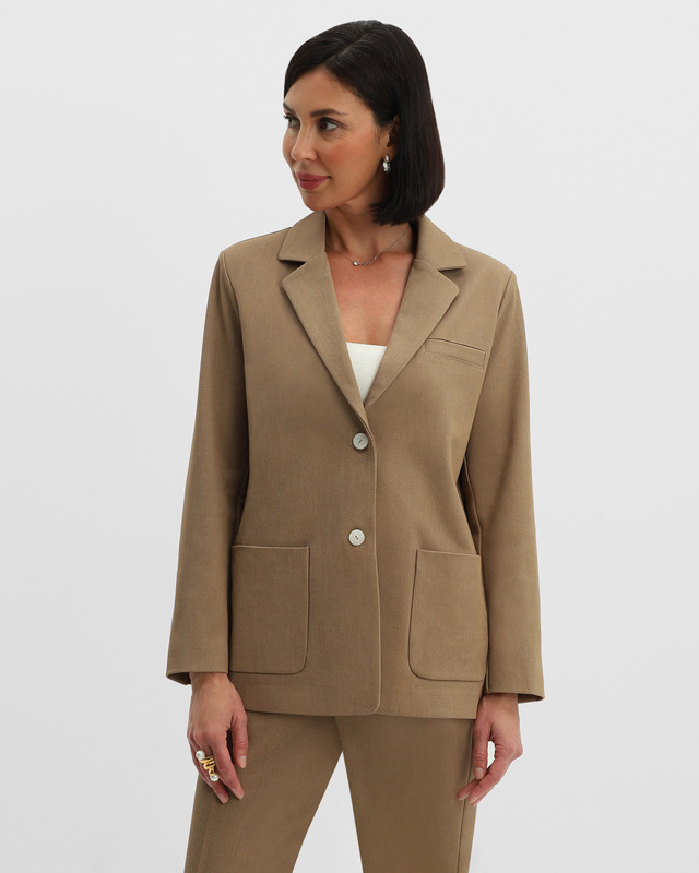 Легкий блейзер из смесовой вискозы