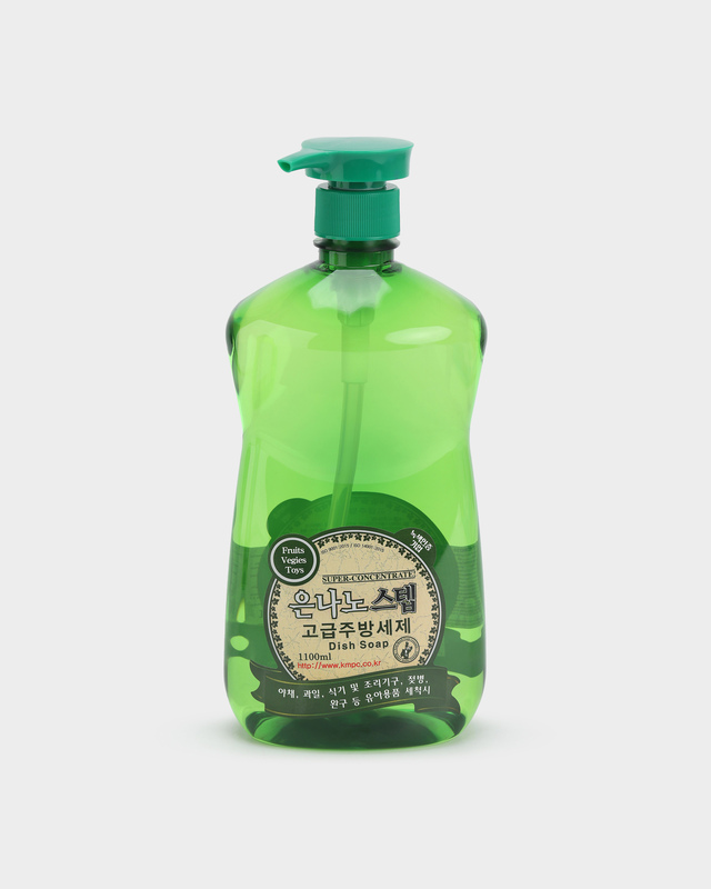 NANO SILVER STEP Жидкость для мытья посуды с серебром, 1100 мл