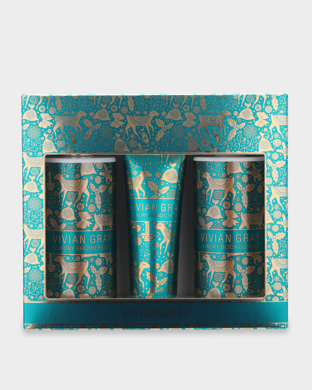 Набор Golden Deers гель для душа и крем для тела 2 х 250 мл крем для рук 75 мл 3799₽