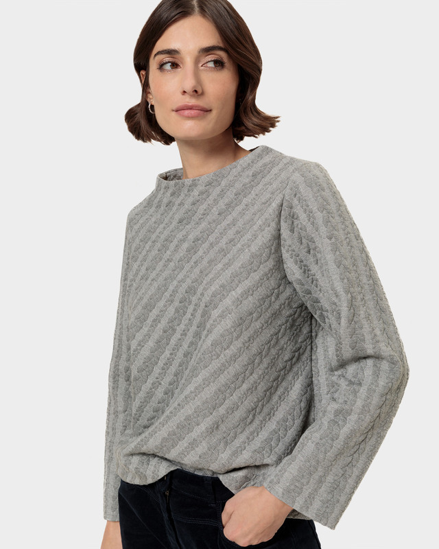 Пуловер с вискозой в составе