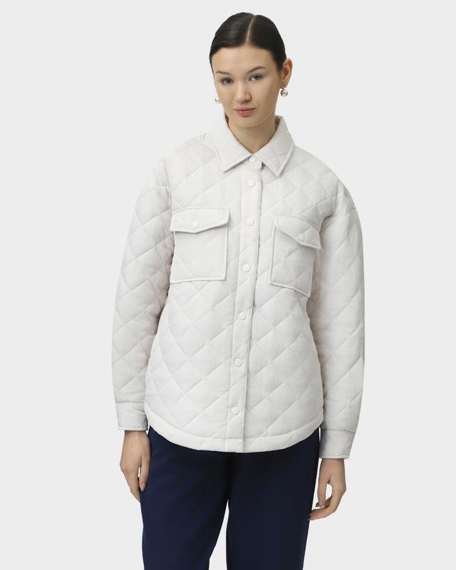 Куртка-рубашка оверсайз-силуэта