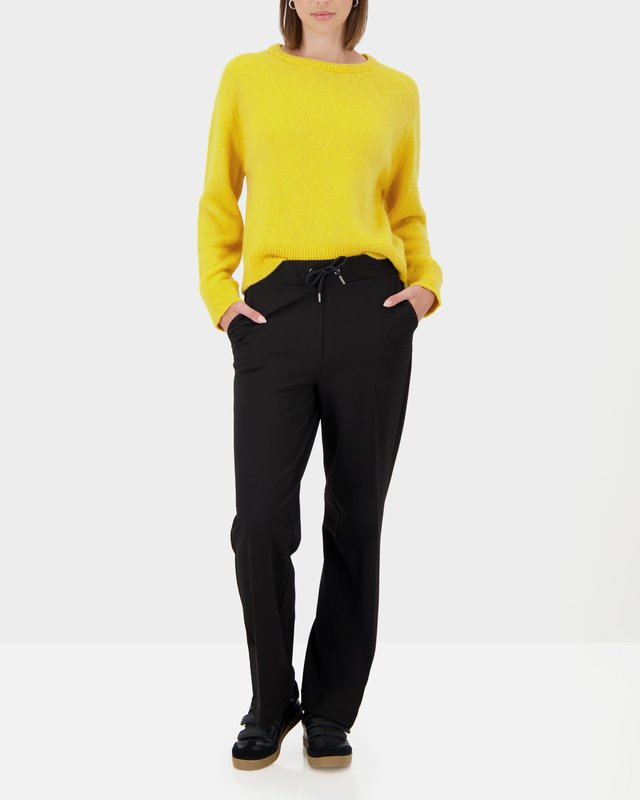 Брюки из ткани в рубчик на основе вискозы EcoVero